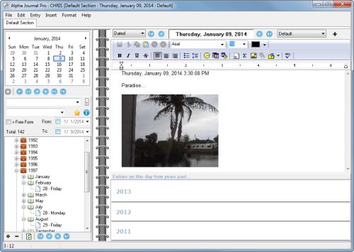 alpha journal pro diary amp journal software personal journaling software