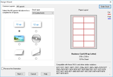 business card design template layout