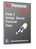 Personal diary software for keeping a secure diary on your computer.